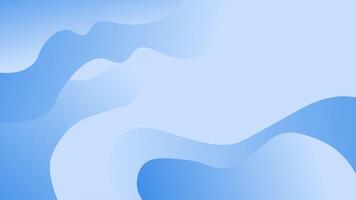 Royal blue color gradient with dynamic curve line elegant graphic design element wavy gradient background video