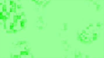 green color complex squares pattern abstract design technology loop able modern background video