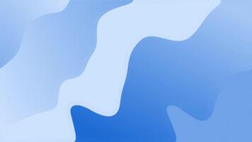 Royal blue color gradient with dynamic curve line elegant graphic design element wavy gradient background video