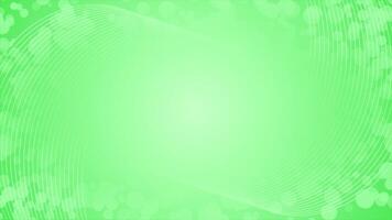 Green color moving bokeh particles abstract design modern background video