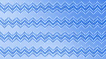 Royal blue simple zig-zag pattern seamless background moving left side, loopable background video