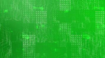 abstract technology dark background with random dots and grid. data, hi-tech futuristic background video