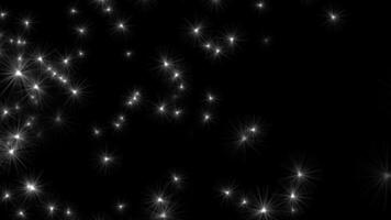 White and Black color slowly moving shiny glowing elements modern design futuristic background video