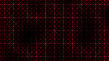 Red color mesh pattern low poly design abstract shapes on black background video