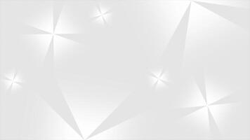 White color rotating light reflection optical flair light background video