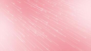 Red color simple and classy shooting star particles modern design astro background video
