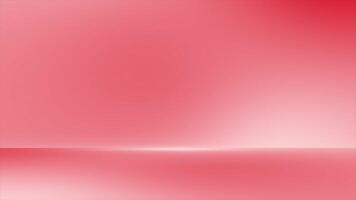 Red color simple and classy 3D space modern design loop able gradient background video