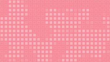 Red color appearing and disappearing square box pattern modern design loop able geometrical background video