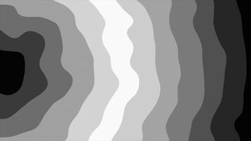White and Black color multiple shades wavy pattern modern design gradient background video