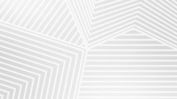 White color repeating multiple parallel lines moving opposite directions abstract design geometrical loop able background video