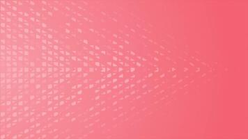 Red color triangular repeating lines with square box pattern modern design geometrical background video