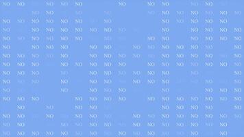Royal blue color simple and clean background with YES word modern background video