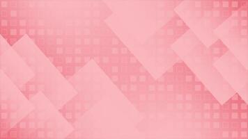 Red color appearing and disappearing square box pattern modern design loop able geometrical background video