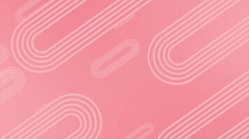 Red color parallel abstract lines slowly diagonally moving abstract design geometrical background video