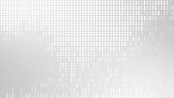 White color appearing and disappearing elements modern design geometrical background video