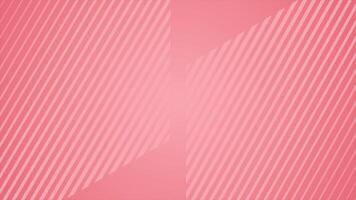 Red color repeating parallel lines moving opposite directions abstract design geometrical loop able background video