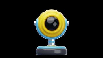 3D Animation of Web Camera video