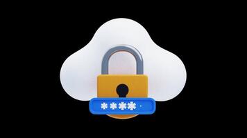 3D Animation of Cloud Access video