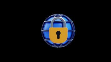 3D Animation of Network Security video