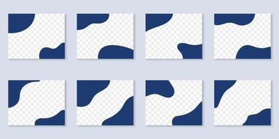 Divider Header for App, Posters, Banners Template. Abstract Wave Dividers. Curve Lines for Design Element. Isolated Illustration vector