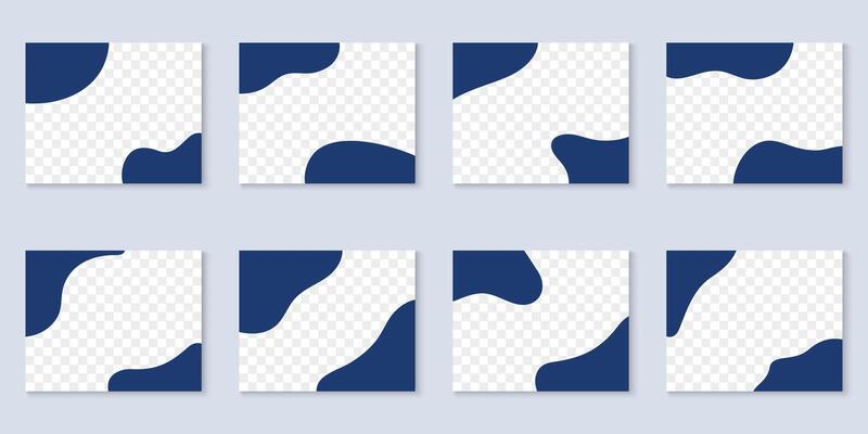 Divider Header for App, Posters, Banners Template. Abstract Wave Dividers. Curve Lines for Design Element. Isolated Illustration