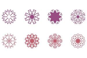 Collection of Decorative Ornamental Illustrations vector