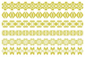 Decorative Border Ornament Patterns vector