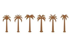 Illustration of Palm Trees vector