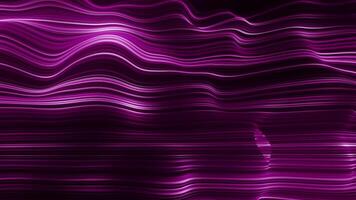abstract neon wave line filed video