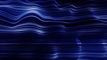 abstract neon wave line filed video