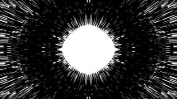 Transform geometric background black white looping motion. wavy soft liquid animation. video