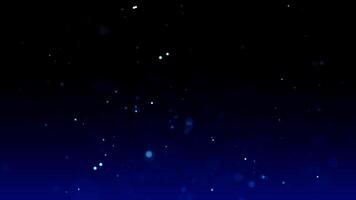 Blue Particles Background Loop 4K video
