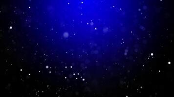 Blue Particles Background Loop 4K video
