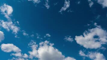 White Clouds In The Blue Sky video