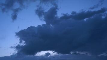 Thundercloud In The Sky Before Rain video