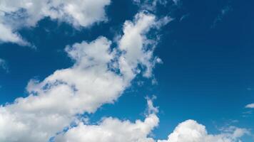 White Clouds In The Blue Sky video