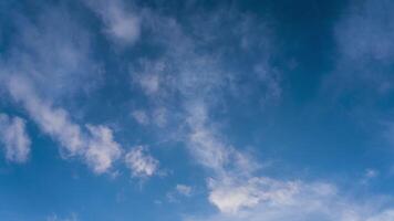 White Clouds In The Blue Sky video