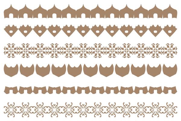 Decorative Ornamental Border Patterns