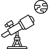 Astronomy illustration with isolated background vector
