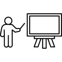 Blackboard illustration with isolated background vector