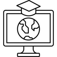 degree illustration with isolated background vector