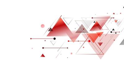 Abstract line red black background concept graphic design vector