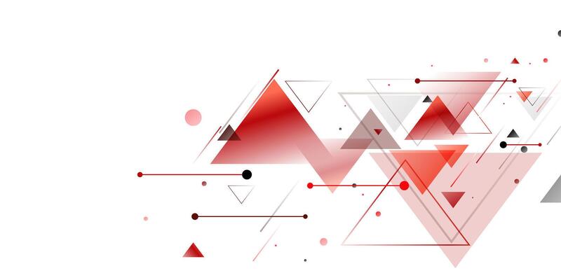Abstract line red black background concept graphic design