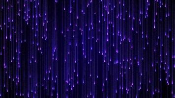 Sci-fi abstract theme with glow Lines Structure And Particle Flow. video