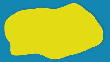 Banner appears with empty space for insertion. Little movement and disappearance. video