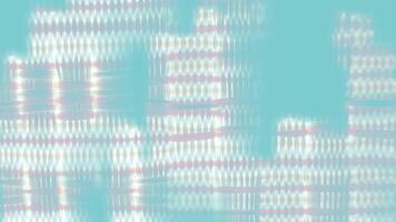 Abstract background of intertwined threads with blue moving spots video