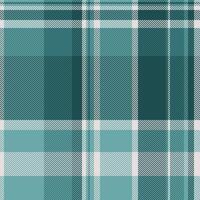 Flooring pattern background , group texture tartan fabric. Beautiful textile plaid seamless check in cyan and white colors. vector