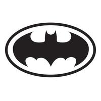 batman logo silhouette vector