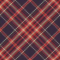 Seamless pattern of scottish tartan plaid. Repeatable background with check fabric texture. backdrop striped textile print. vector