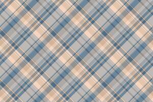 Africa plaid fabric texture, attire textile tartan check. 20s pattern background seamless in grey and light colors. vector